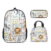 Personalized Animal Wool Backpack